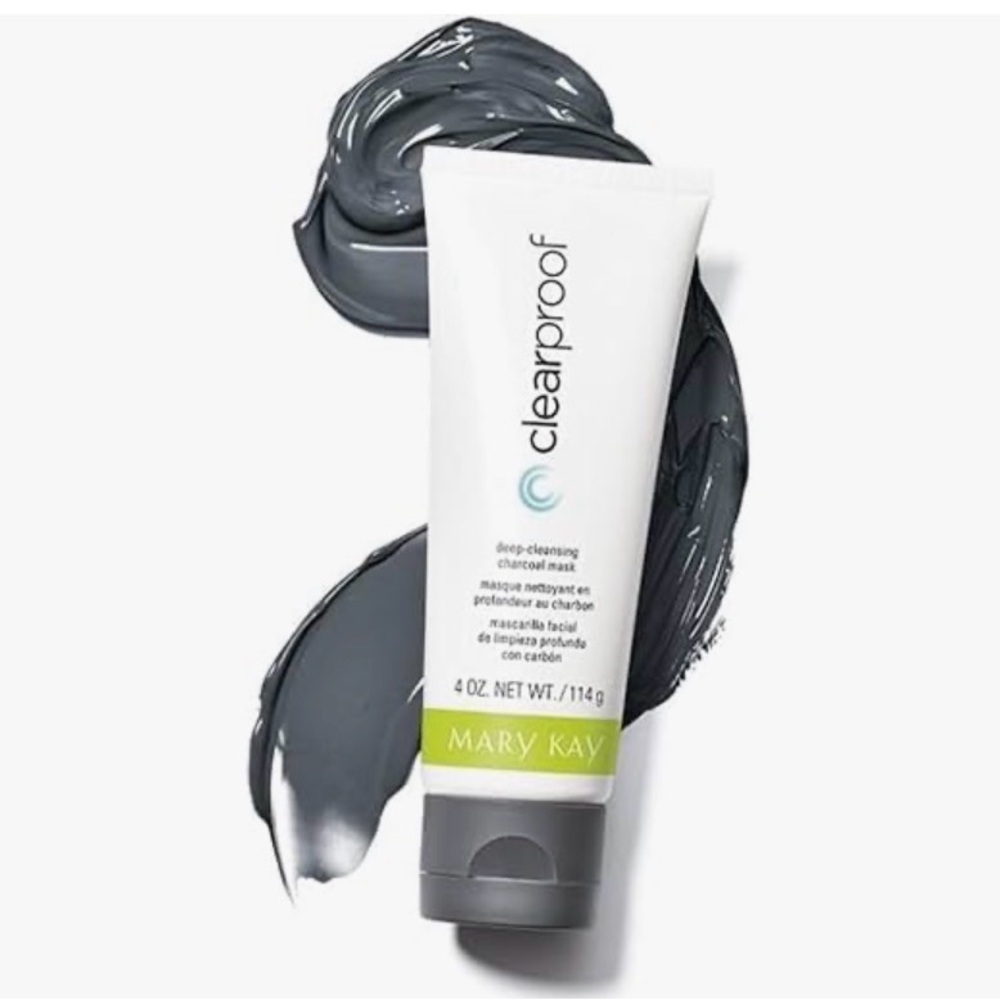 Mary Kay Clearproof Charcoal Mask with Gray Cap